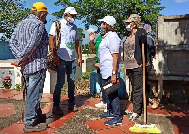 Huertas caseras en el corregimiento de San José de Oriente, una apuesta para un grupo de mujeres de la región