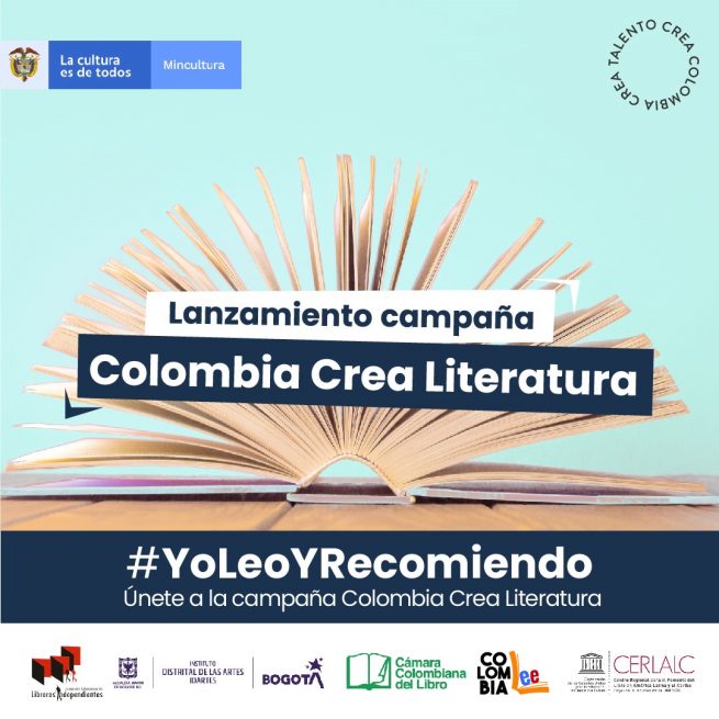 Se lanza la campaña “Colombia Crea Talento Literario-Editorial”