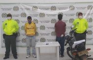 Capturado adulto y aprehendido adolescente por hurto de celular y motocicleta en Aguachica