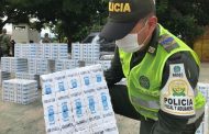 Más de 12 mil cajetillas de cigarrillos fueron incautadas por la Polfa