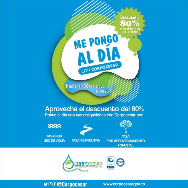 Corpocesar emprende campaña para que se pongan al día con la Entidad