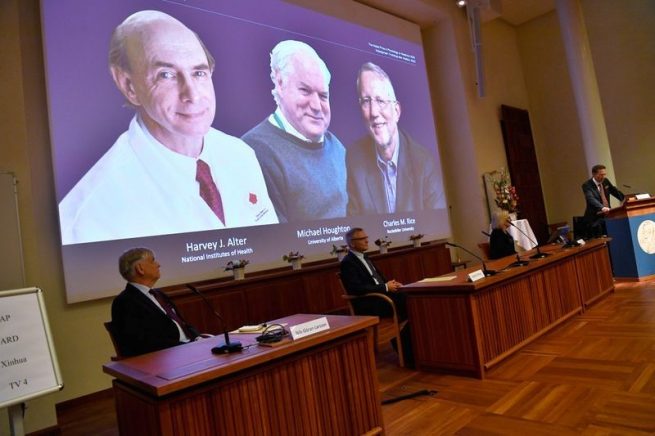 Científicos que ayudaron a identificar hepatitis C ganan Premio Nobel de Medicina 2020
