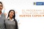 El Programa de Doble Titulación abre 30 mil nuevos cupos para 2021