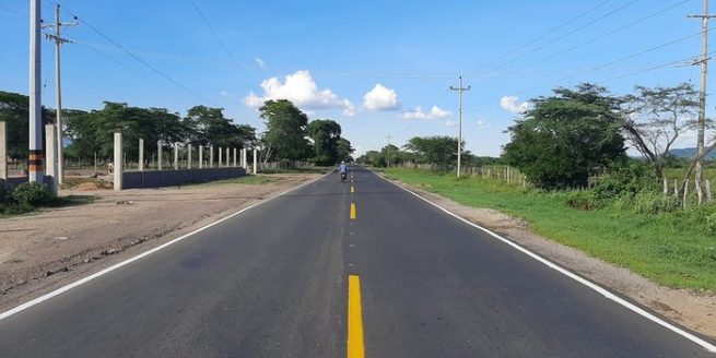 Finalizó primera fase de intervención en la vía Cuestecita – San Juan del Cesar - Río Pereira
