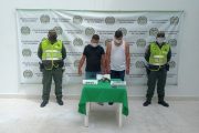 En Aguachica, dos capturados por porte ilegal de arma de fuego y hurto