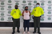 Mujer fue capturada por el delito de tráfico de estupefacientes