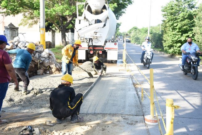 Emdupar reparchea vías donde ha hecho intervenciones