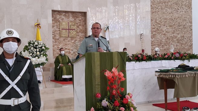 Con diferentes actos en Valledupar, la Policía celebró sus 129 años de institucionalidad