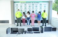 Cuatro mujeres capturadas por comercializar apuestas ilegales en Valledupar