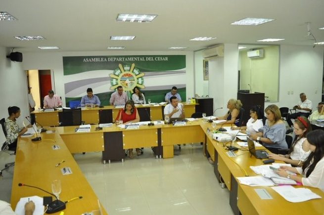 Hay nueva mesa directiva en la Asamblea Departamental del Cesar