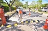 Instalan reductores de velocidad y señales verticales en la zona rural y urbana de Valledupar