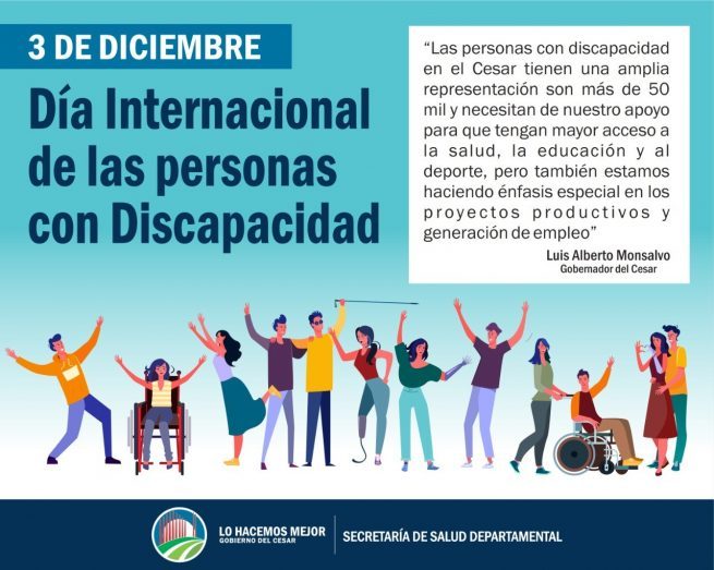 En el Cesar presentarán certificación y nuevo registro para personas con discapacidad
