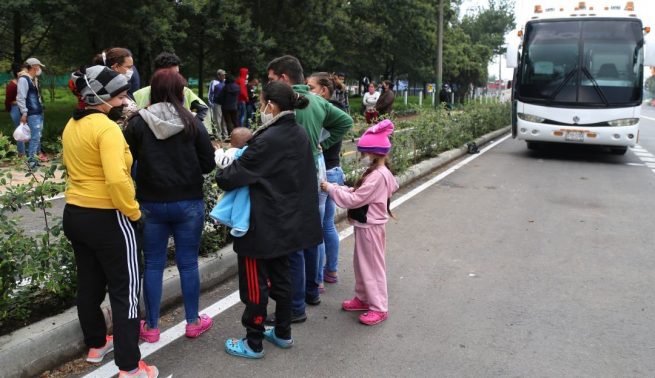 Diariamente ingresan a Colombia cerca de 200 migrantes venezolanos de manera irregular