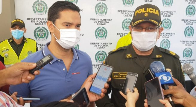 Policía presenta primer balance navideño en Valledupar