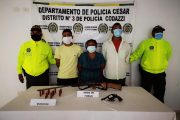 Capturados dos hombres y una mujer con armas de fuego