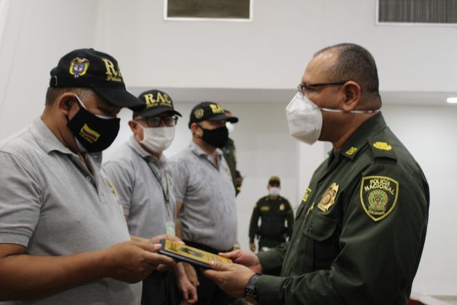 Entregan reconocimiento a la Policía Cívica de Mayores, la Red de Aliados y líderes comunales de Valledupar