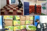 Incautados más de $ 244 millones en productos agropecuarios de contrabando