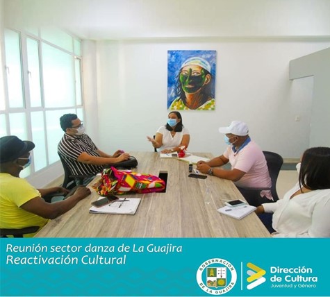 Consejeros de Danza de La Guajira conocieron las iniciativas para la reactivación del sector