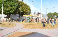 Policía interviene el parque del barrio Simón Bolívar de Valledupar