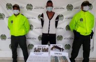 En allanamiento, capturado hombre en Chiriguaná con arma de fuego y estupefaciente