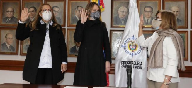 Lucy Vidal, posesionada como Directora Nacional de Investigaciones Especiales de la Procuraduria