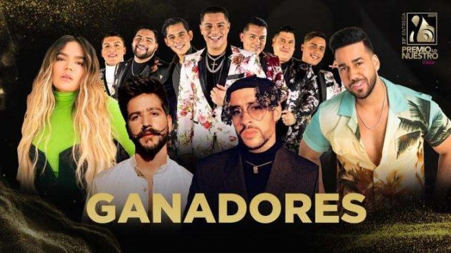 Estos fueron los ganadores de Premio Lo Nuestro 2021