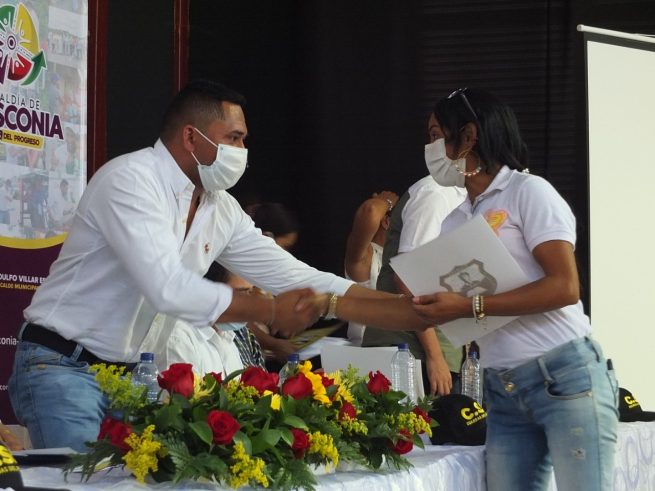 Gobierno de Bosconia graduó a 40 personas en Vigilancia Privada denominados “Guardas del progreso”