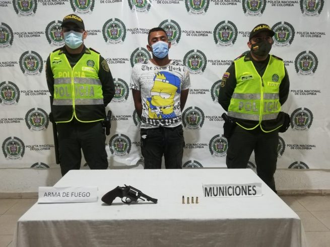 Capturado en flagrancia cuando se encontraba hurtando en el barrio Los Fundadores
