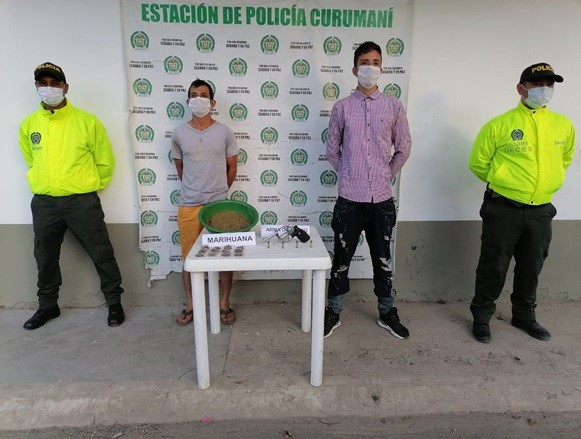 En Curumaní cayeron “Gollo” y el “Mono”, por tráfico de narcóticos