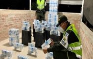 La Polfa aprehendió 7.500 cajetillas de cigarrillo de contrabando