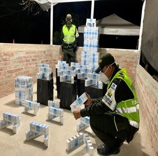 La Polfa aprehendió 7.500 cajetillas de cigarrillo de contrabando