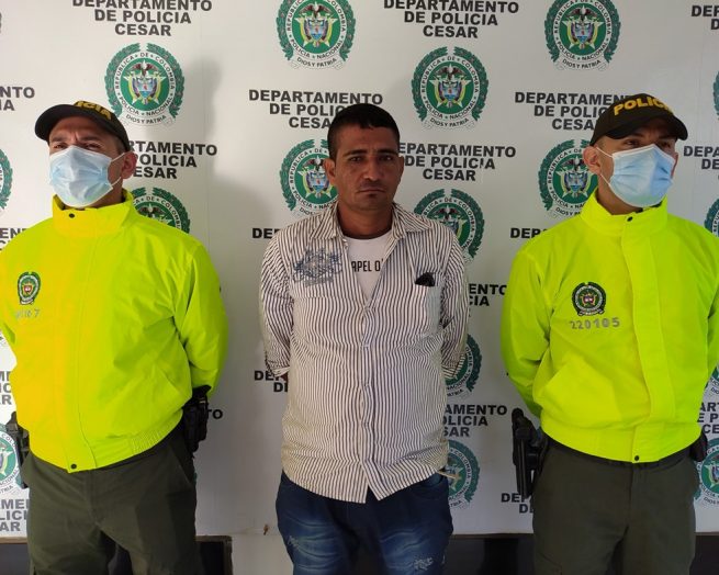 Policía capturó en el Cesar a miembro del Clan del Golfo