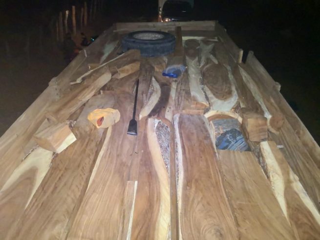 Ejército Nacional incautó 180 listones de madera en La Jagua del Pilar, La Guajira
