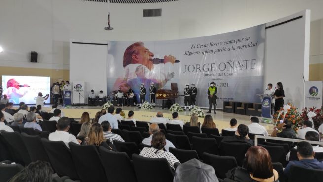 La Paz le dará hoy el último adiós a Jorge Oñate