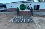 Ejército Nacional incautó 63 paquetes de marihuana en el Cesar