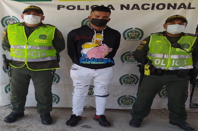 Capturado por el delito de acceso carnal violento