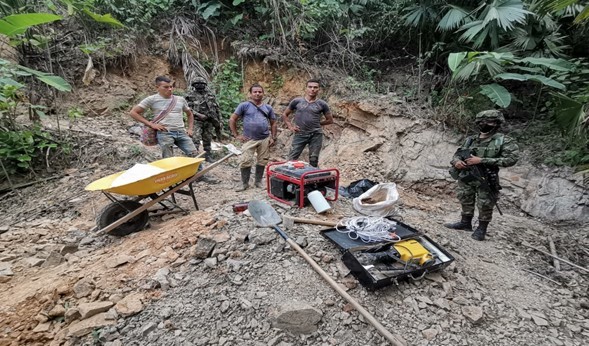 En La Guajira, intensifican acciones en contra de la minería ilegal