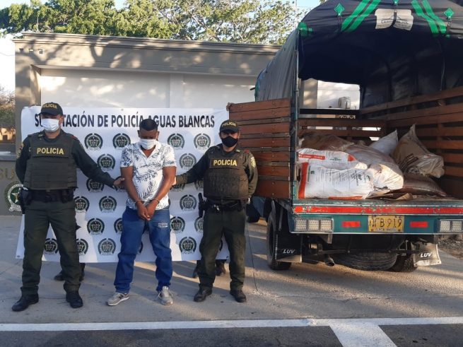 Capturado hombre sindicado de abigeato en el corregimiento de Aguas Blancas (Valledupar)