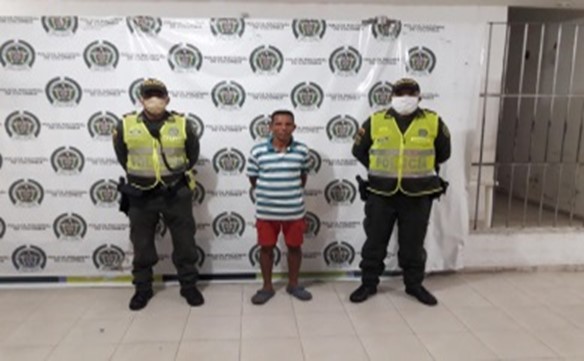 Capturado por el delito de concierto para delinquir en Valledupar