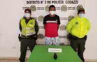 Cayó alias Caín, sindicado varios delitos en La Jagua de Ibirico, Cesar