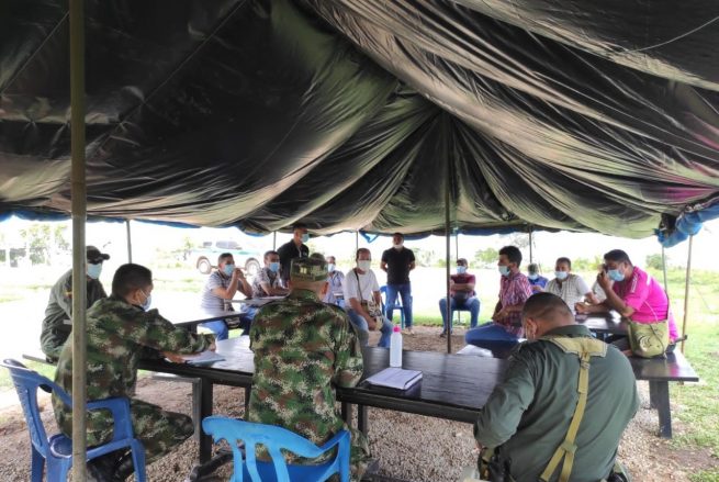 El compromiso del Ejército Nacional con la comunidad indígena Yukpa, en San José de Oriente