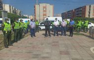 Con 120 hombres, Policía fortalece la seguridad ciudadana en Valledupar