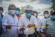 Habitantes de la vereda La Justicia (Bosconia) ahora sí ven progreso con arreglo de la vía