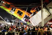 Al menos 23 muertos y 70 heridos por un derrumbe en el metro de México