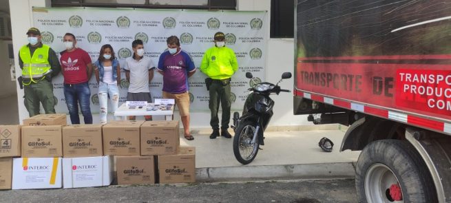Capturados por el delito de homicidio y hurto en Aguachica (Cesar)