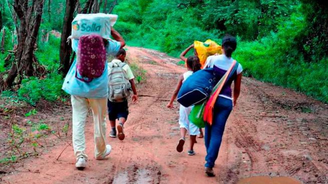 Desplazamiento forzado en Colombia subió un 101 % en comparación a 2020: ONU