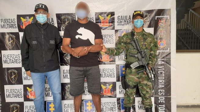 Cayó en Valledupar, presunto cabecilla de grupo delincuencial 'Los Hierro'