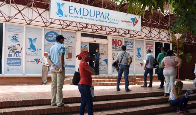 Los incentivos de Emdupar para que usuarios paguen el servicio