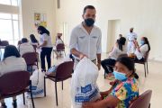 Entrega de donaciones a 500 mujeres cabeza de familia en La Guajira