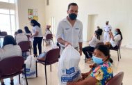 Entrega de donaciones a 500 mujeres cabeza de familia en La Guajira